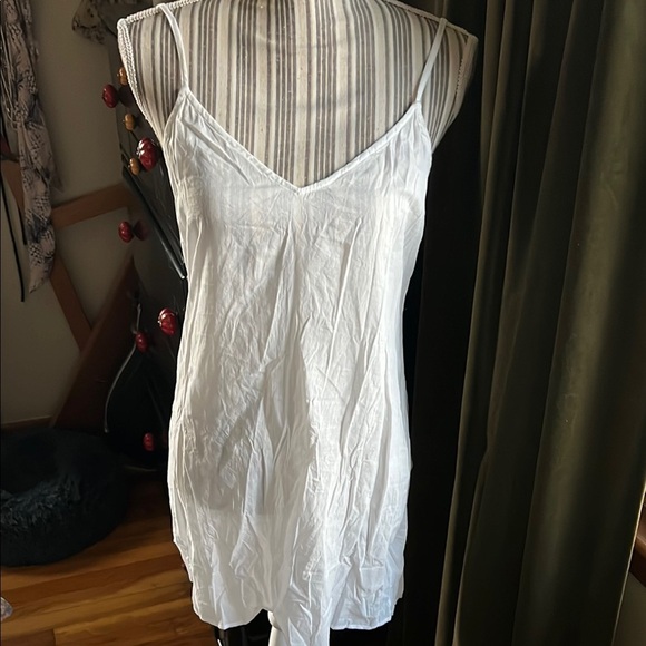 Frame White Linen Sleeveless Maxi Camisole Dress - Picture 3 of 11